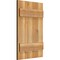 Ekena Millwork Joined Board-n-Batten Shutters, Rough Sawn Western Red Cedar, 16 1/8W x 25H, PR RBJ06S16X025RWR - alternate 5